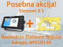 Raymarine Element 9 S - 9" Chart Plotter Wi-Fi & GPS, brez sonde in Navionics+ Platinum Regular Adriatic NPEU014R /assets/0002/1282/Element_9_S___Navionics__Platinum_Regular_Adriatic_NPEU014R_thumb.jpg