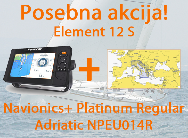 Element 12 s   navionics  platinum regular adriatic npeu014r
