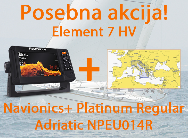Element 7 hv   navionics  platinum regular adriatic npeu014r