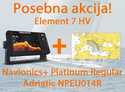 Raymarine Element 7 HV - 7.0" Chart Plotter,  CHIRP Sonar, HyperVision, Wi-Fi & GPS + HV-100 sonda za krmo z Navionics+ Platinum Regular Adriatic NPEU014R /assets/0002/1336/Element_7_HV___Navionics__Platinum_Regular_Adriatic_NPEU014R_thumb.jpg