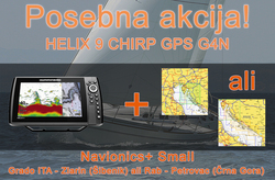 Humminbird HELIX 9 CHIRP GPS G4N + Navionics + Small