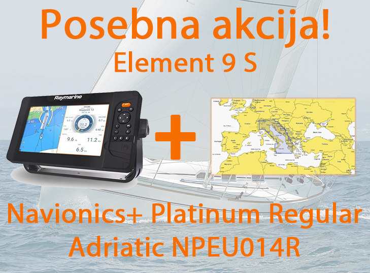 Element 9 s   navionics  platinum regular adriatic npeu014r